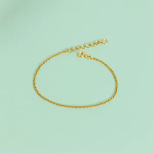 Statement Silver Alloy Heavy Bracelet with Glamorous American Diamonds